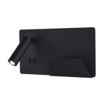 SOMNILA SPOT 15W 490+370LM 3000K LED fali lámpa(JOBB) USB CSATLAKOZÓVAL ÉS OKOSTELEFON TARTÓVAL