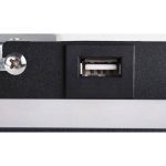 SOMNILA SPOT 15W 490+370LM 3000K LED fali lámpa(JOBB) USB CSATLAKOZÓVAL ÉS OKOSTELEFON TARTÓVAL