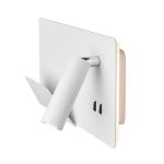 SOMNILA SPOT 15W 770+650LM 3000K LED FALI LÁMPA(BAL) USB CSATLAKOZÓVAL ÉS OKOSTELEFON TARTÓVAL