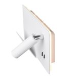 SOMNILA SPOT 15W 770+650LM 3000K LED FALI LÁMPA(BAL) USB CSATLAKOZÓVAL ÉS OKOSTELEFON TARTÓVAL