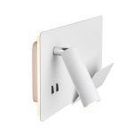 SOMNILA SPOT 15W 770+650LM 3000K LED FALI LÁMPA(JOBB) USB CSATLAKOZÓVAL ÉS OKOSTELEFON TARTÓVAL