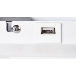 SOMNILA SPOT 15W 770+650LM 3000K LED FALI LÁMPA(JOBB) USB CSATLAKOZÓVAL ÉS OKOSTELEFON TARTÓVAL
