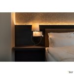 SOMNILA FLEX 40W 120LM 3000K LED FALI LÁMPA(BAL) USB CSATLAKOZÓVAL ÉS OKOSTELEFON TARTÓVAL
