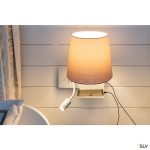 SOMNILA FLEX 40W 120LM 3000K LED FALI LÁMPA(JOBB) USB CSATLAKOZÓVAL ÉS OKOSTELEFON TARTÓVAL