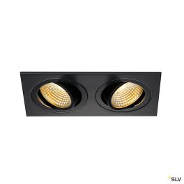   NEW TRIA 2 SET 14W 1160lm 2700K IP20 LED SÜLLYESZTETT LÁMPA FEKETE
