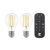 LED E27 6W 806lm 4000K ZIGBEE FÉNYFORRÁS ÁTLÁTSZÓ, TÁVIRÁNYÍTÓVAL