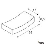 PLASTRA 102 CURVE R7S 1x100W FALI LÁMPA