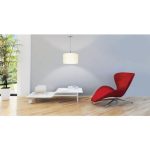 PASTERI E27 1x60W TEXTIL FÜGGESZTÉK 38cm FEHÉR