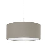 PASTERI E27 1x60W TEXTIL FÜGGESZTÉK 53cm TÓPSZÍN