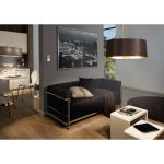 MASERLO E27 3x60W TEXTIL FÜGGESZTÉK 53cm FEKETE