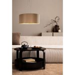 MASERLO E27 3x60W TEXTIL FÜGGESZTÉK 53cm TÓPSZÍN