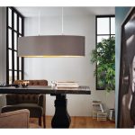 MASERLO E27 2x60W TEXTIL FÜGGESZTÉK 78cm CAPPUCCINO