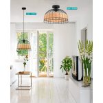 ANWICK E27 1X60W MENNYEZETI LÁMPA