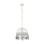 STEELEVILLE E27 1X40W KRISTÁLY FÜGGESZTÉK