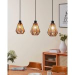 ADWICKLE E27 3x40W IP20 FÜGGESZTÉK