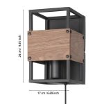 EVESHAM E27 1X40W FALI LÁMPA