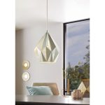 CARLTON-P E27 1X60W FÜGGESZTÉK, MENTA