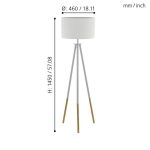 BIDFORD E27 1X60W ÁLLÓLÁMPA