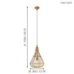 AMSFIELD E27 1X60W FÜGGESZTÉK