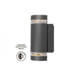FOCUS GU10 2x35W IP44 KÜLTÉRI FALI LÁMPA
