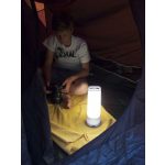 DRAGONFLY 1W 120lm 4000K IP54 NAPELEMES HORDOZHATÓ KÜLTÉRI ASZTALI LÁMPA