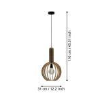 VELASCO E27 1X40W FÜGGESZTÉK