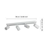 TELIMBELA-Z GU10-LED 4X4,9W 5520LM 2700-6500K+RGB MENNYEZETI SPOT LÁMPA