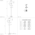 AGLIENTINA E27 1X40W ÁLLÓLÁMPA
