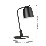 ONEDA E27 1X40W ASZTALI LÁMPA