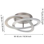 ROLIMARE  35W 5500LM 4000K LED MENNYEZETI LÁMPA