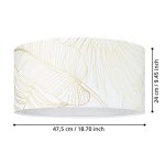 BUCAMARANGA E27 1X40W MENNYEZETI LÁMPA