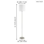 PASTERI E27 1X60W ÁLLÓLÁMPA 