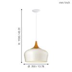 OBREGON E27 1X60W FÜGGESZTÉK