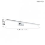 PANDELLA 1 11W 1350 lm 4000K LED TÜKÖRVILÁGÍTÓ LÁMPA