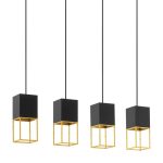 MONTEBALDO GU10 LED 4X4,5W FÜGGESZTÉK