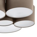 PASTORE 1 E27 6x40W TEXTIL MENNYEZETI LÁMPA