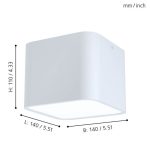 GRIMASOLA E27 1X25W MENNYEZETI LÁMPA