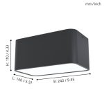 GRIMASOLA E27 2X25W MENNYEZETI LÁMPA
