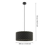 MARASALES E27 1x40W FÜGGESZTÉK