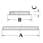 FILED 46W 6200lm 4000K IP40 SÜLLYESZTETT LED PANELES LÁMPATEST