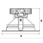 YDLED 18W 2000lm 3000K IP40/IP20 SÜLLYESZTETT KÖR ALAKÚ MÉLYSUGÁRZÓ
