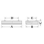 GYMLED 254W 33300lm 3000K IP20 LABDAVÉDETT LED LÁMPA