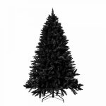 Wonder Black műfenyő - fekete karácsonyfa 180 cm